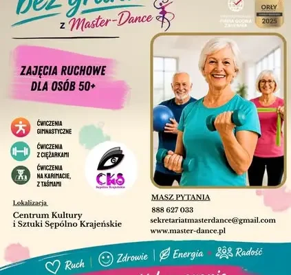 Master-Dance zaprasza na nowy sezon taneczny w Sępólnie Krajeńskim