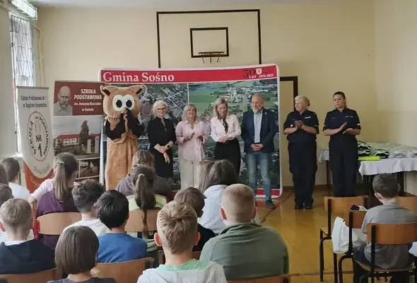 Kaski rowerowe dla uczniów – bezpieczeństwo najmłodszych w gminie Sośno