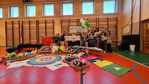 Szkoła w Sępólnie Krajeńskim zdobyła 8 500 zł w Wyzwaniu Sportowym SGB 2026