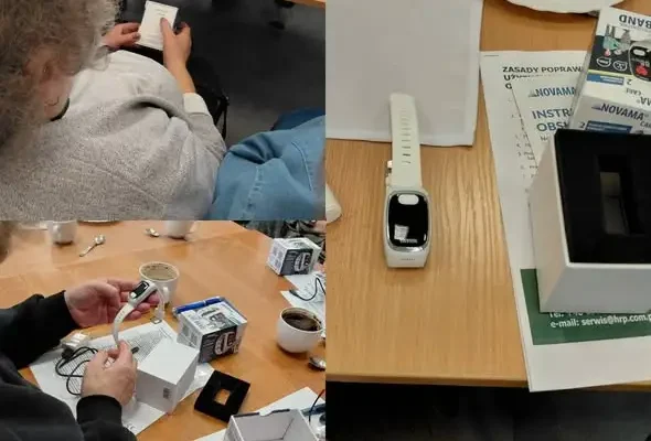 Seniorzy z Gminy Sośno otrzymali opaski bezpieczeństwa