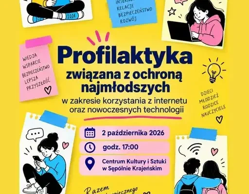 Bezpieczeństwo dzieci w sieci – spotkanie w Sępólnie Krajeńskim
