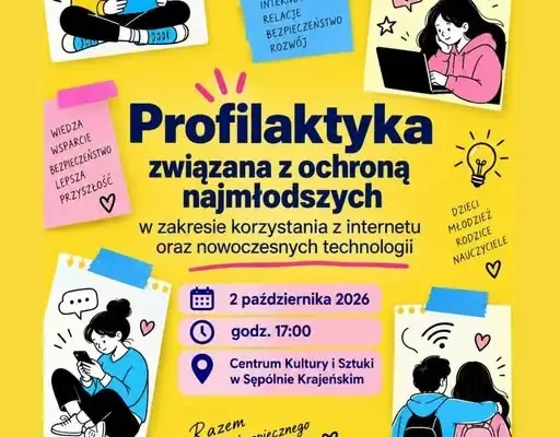 Sępólno Krajeńskie: spotkanie o bezpieczeństwie dzieci w internecie
