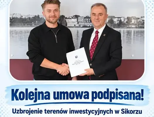 Sępólno Krajeńskie uzbraja tereny inwestycyjne w Sikorzu za 4,5 mln zł