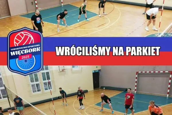 Otwarty trening siatkówki w Więcborku przyciągnął doświadczonych zawodników