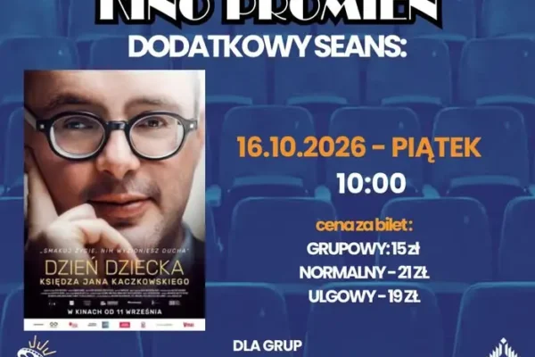 Dodatkowy seans „Dnia Dziecka księdza Jana Kaczkowskiego” w Wiecborku