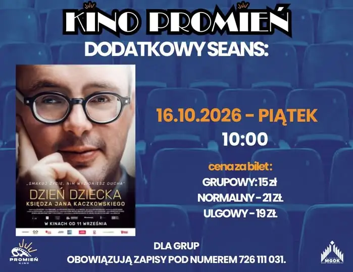 Dodatkowy seans „Dnia Dziecka księdza Jana Kaczkowskiego” w Wiecborku
