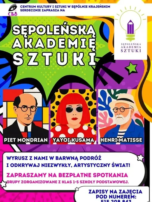 Sępoleńska Akademia Sztuki wraca z trzecim sezonem. Ruszyły zapisy dla szkół