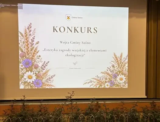 Gmina Sośno nagrodziła najpiękniejsze wiejskie ogrody i zagrody