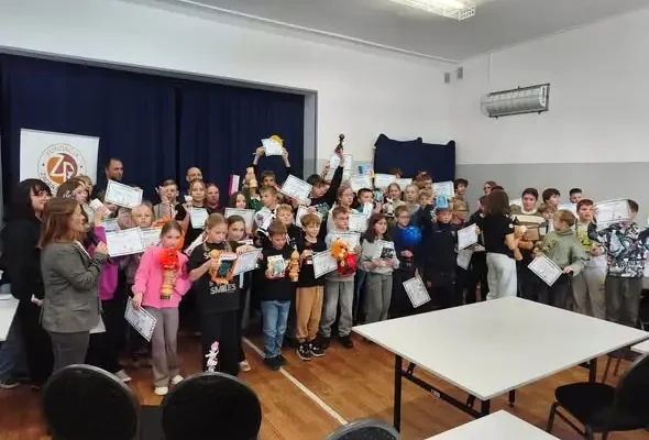 Sukcesy szachistów z Jastrzębca w turnieju „Szachy – rozwój i aktywny wypoczynek”